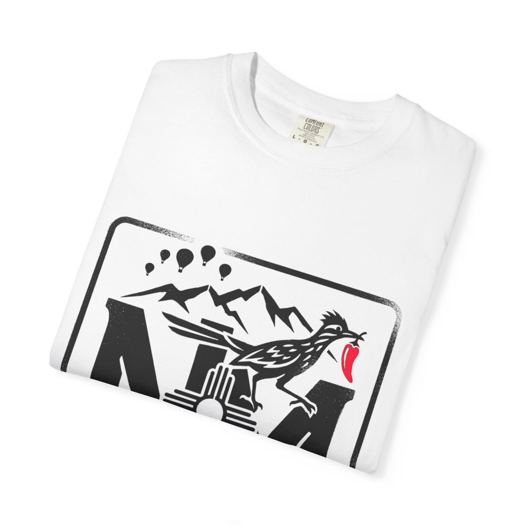 OurStateTees - New Mexico Desert T-Shirt — NM Zia Sun Roadrunner Graphic Tee