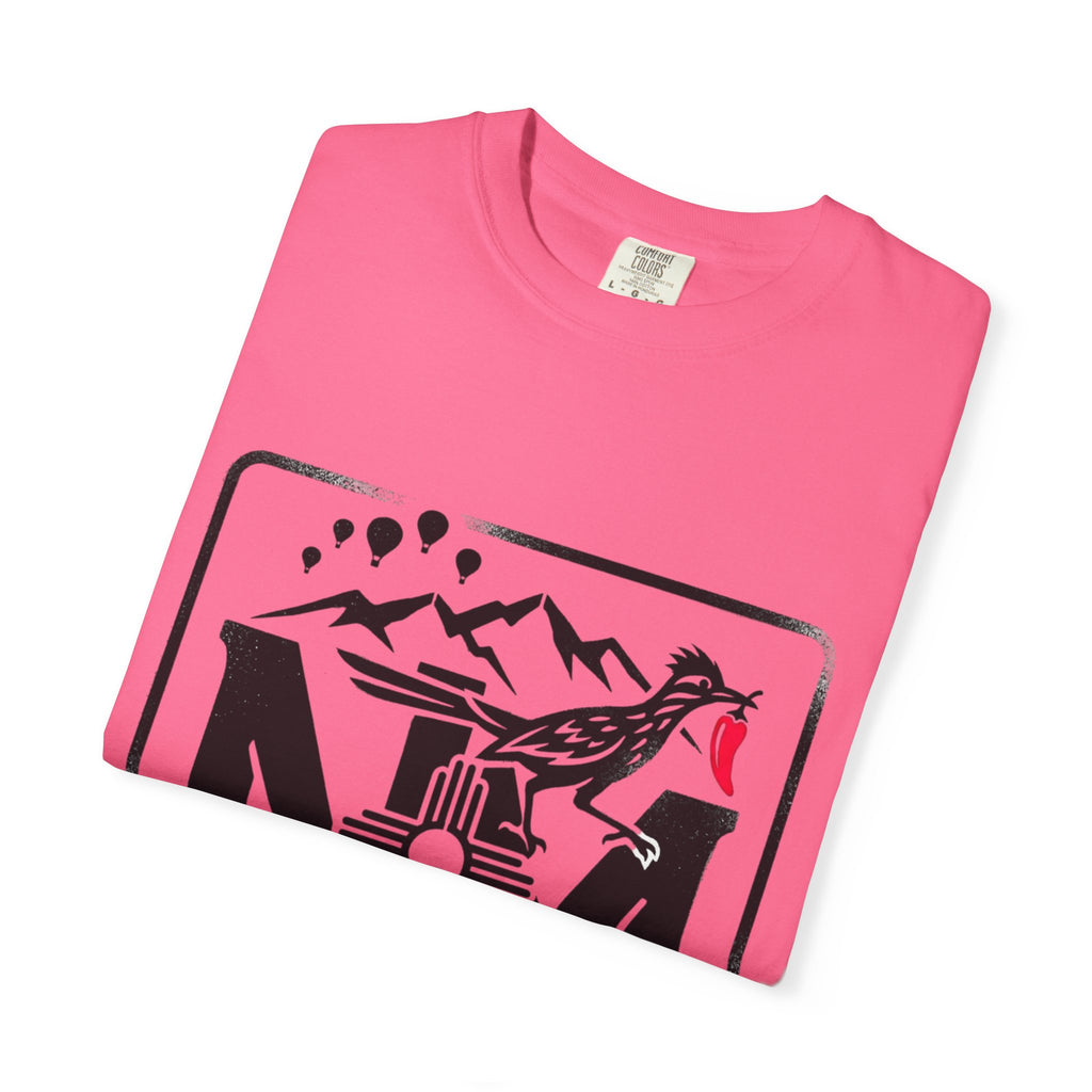 OurStateTees - New Mexico Desert T-Shirt — NM Zia Sun Roadrunner Graphic Tee