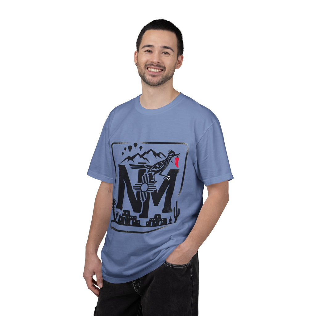 OurStateTees - New Mexico Desert T-Shirt — NM Zia Sun Roadrunner Graphic Tee