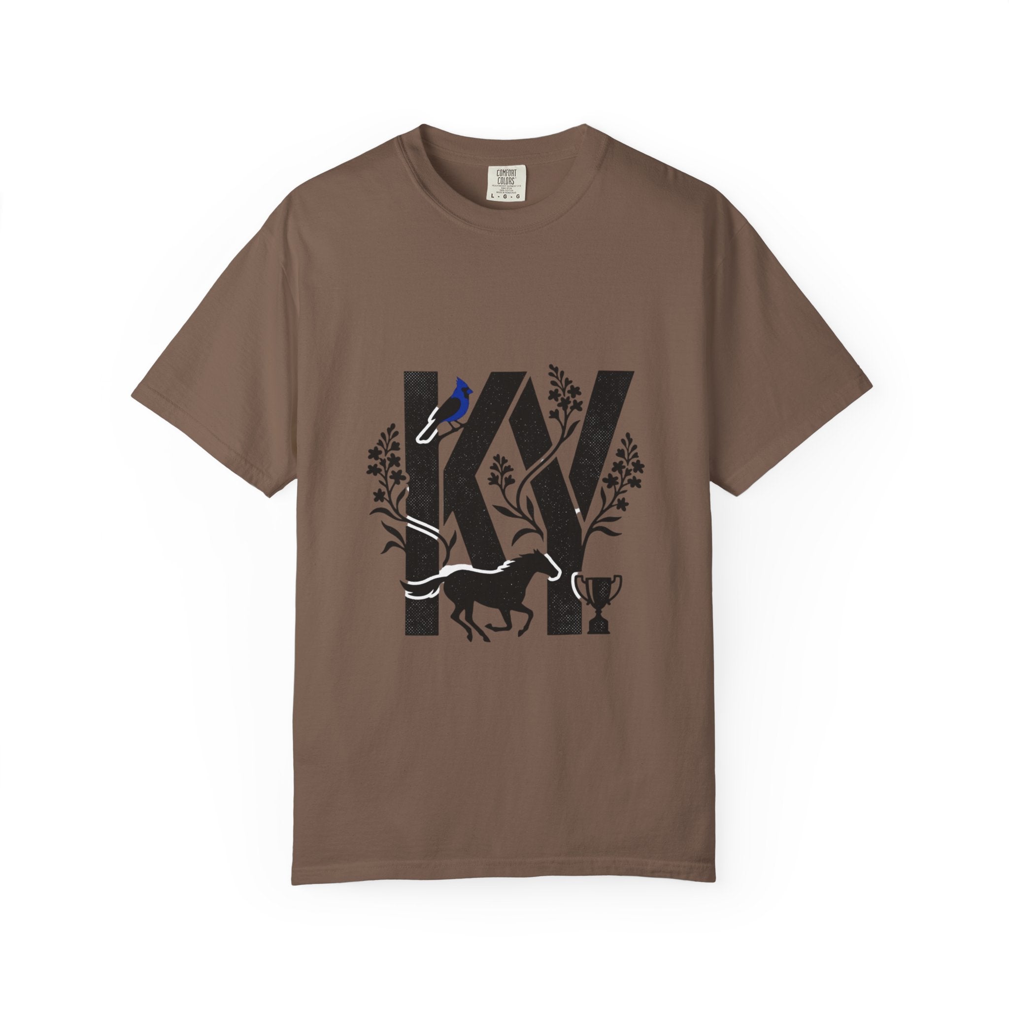 OurStateTees - Kentucky KY - Vintage Horse Trophy Graphic Tee (Our Story Est. Design)