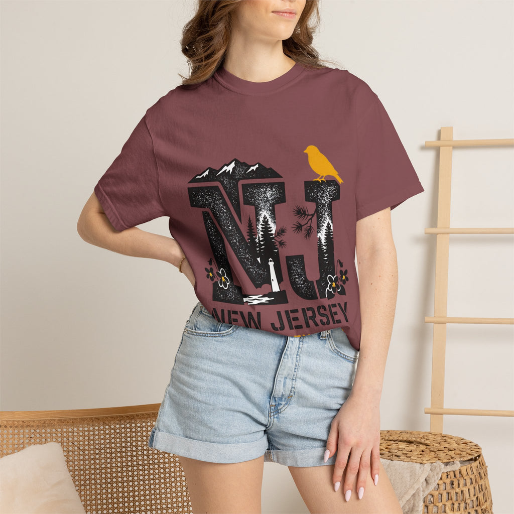 OurStateTees - New Jersey Garden State Tee — NJ Nature Graphic T-Shirt
