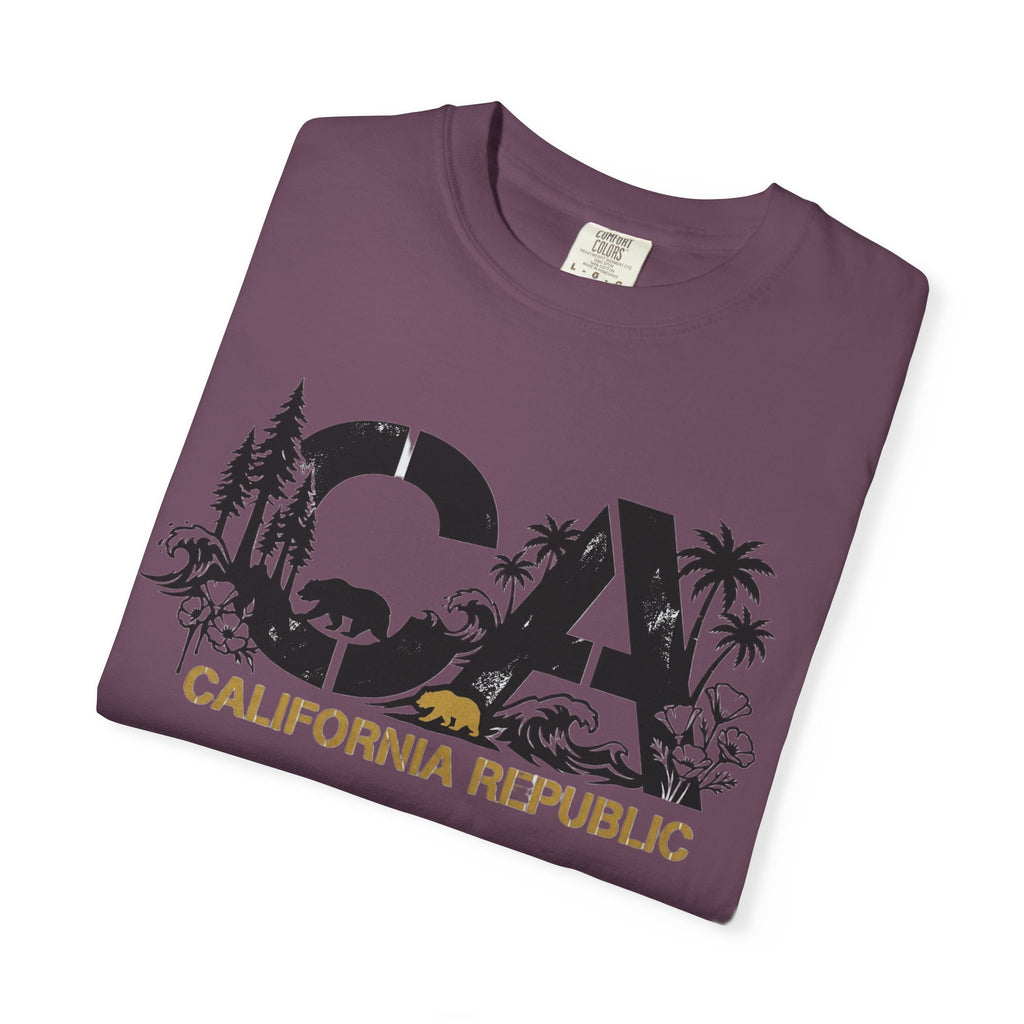 OurStateTees - California Republic CA Graphic T-Shirt — Beach & Nature State Pride Tee