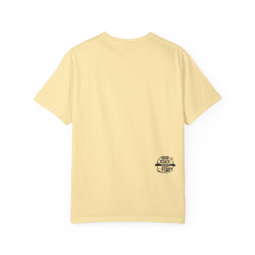 OurStateTees - California Bear Monogram T-Shirt — Floral Palms Graphic Tee