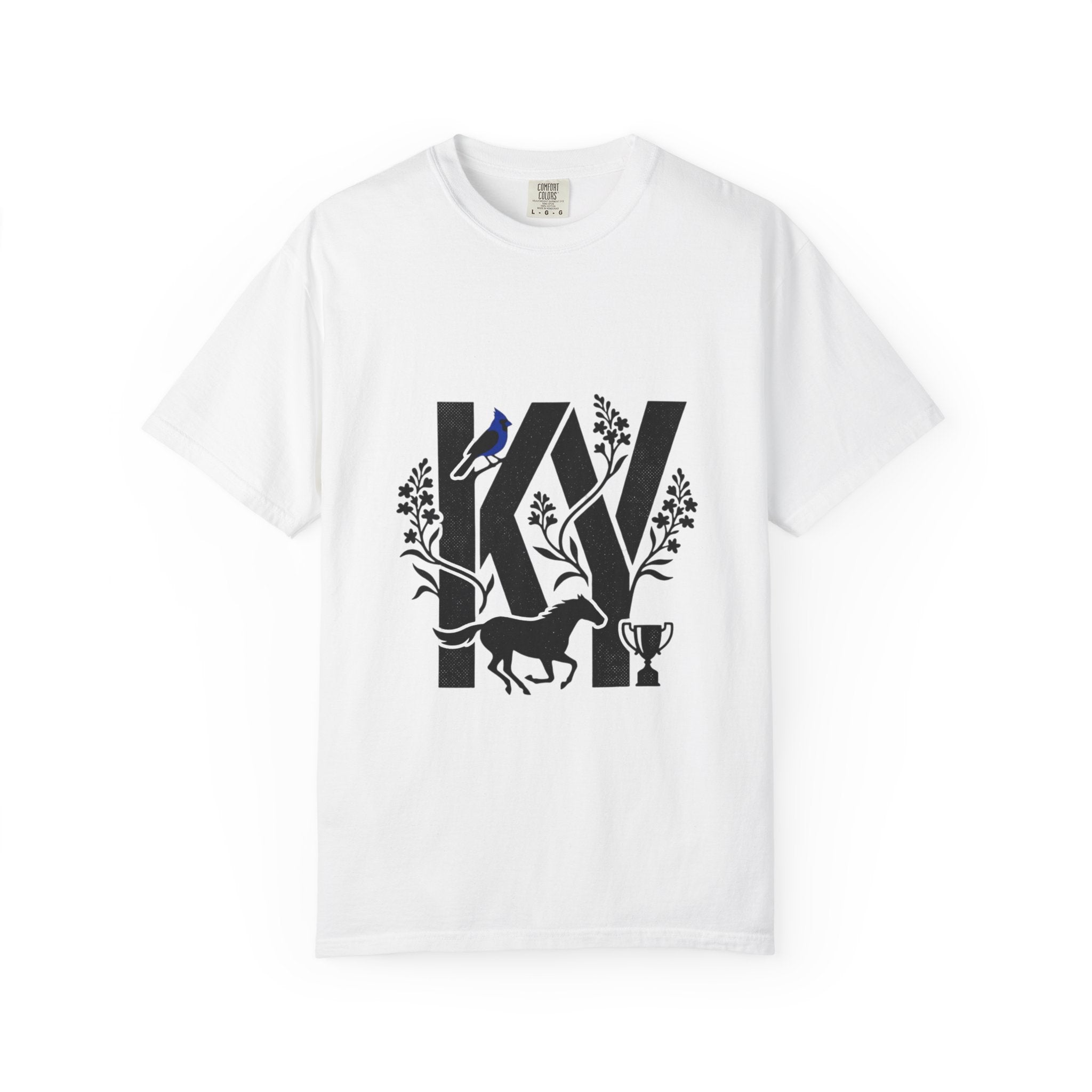 OurStateTees - Kentucky KY - Vintage Horse Trophy Graphic Tee (Our Story Est. Design)