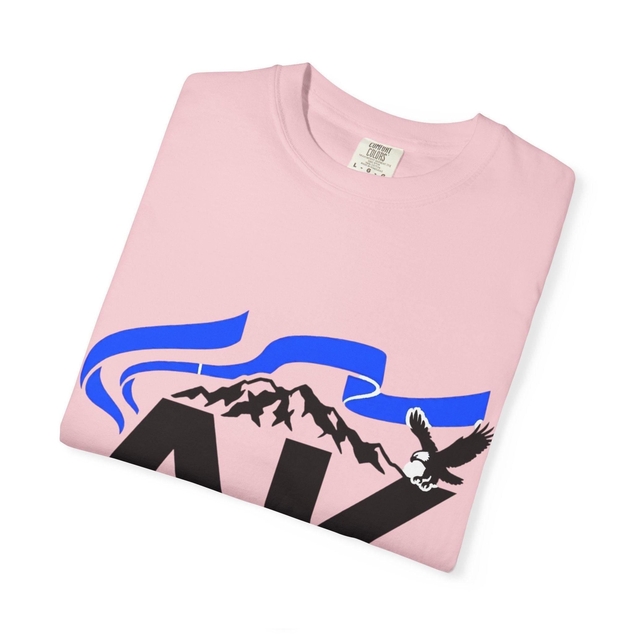OurStateTees - Alaska AK Wilderness T-Shirt — Moose, Mountains & Bald Eagle Graphic
