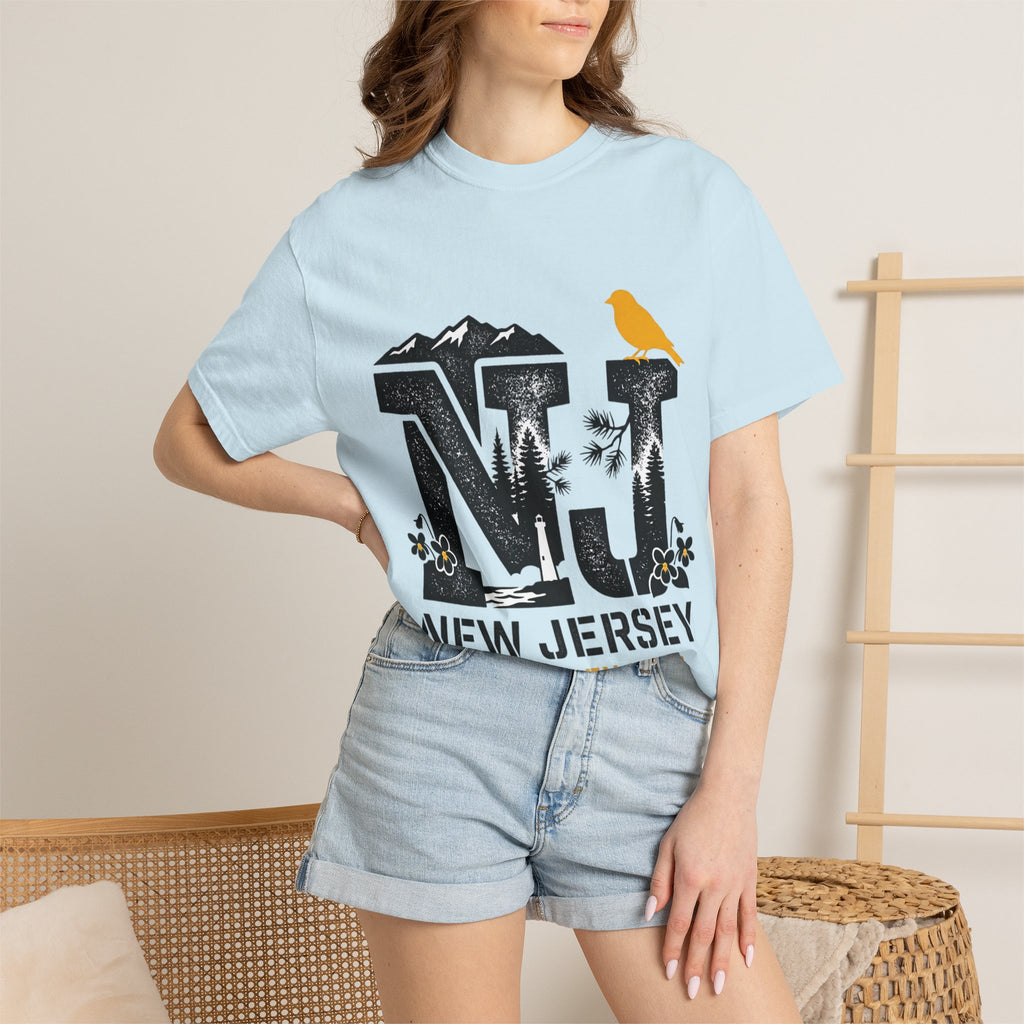 OurStateTees - New Jersey Garden State Tee — NJ Nature Graphic T-Shirt