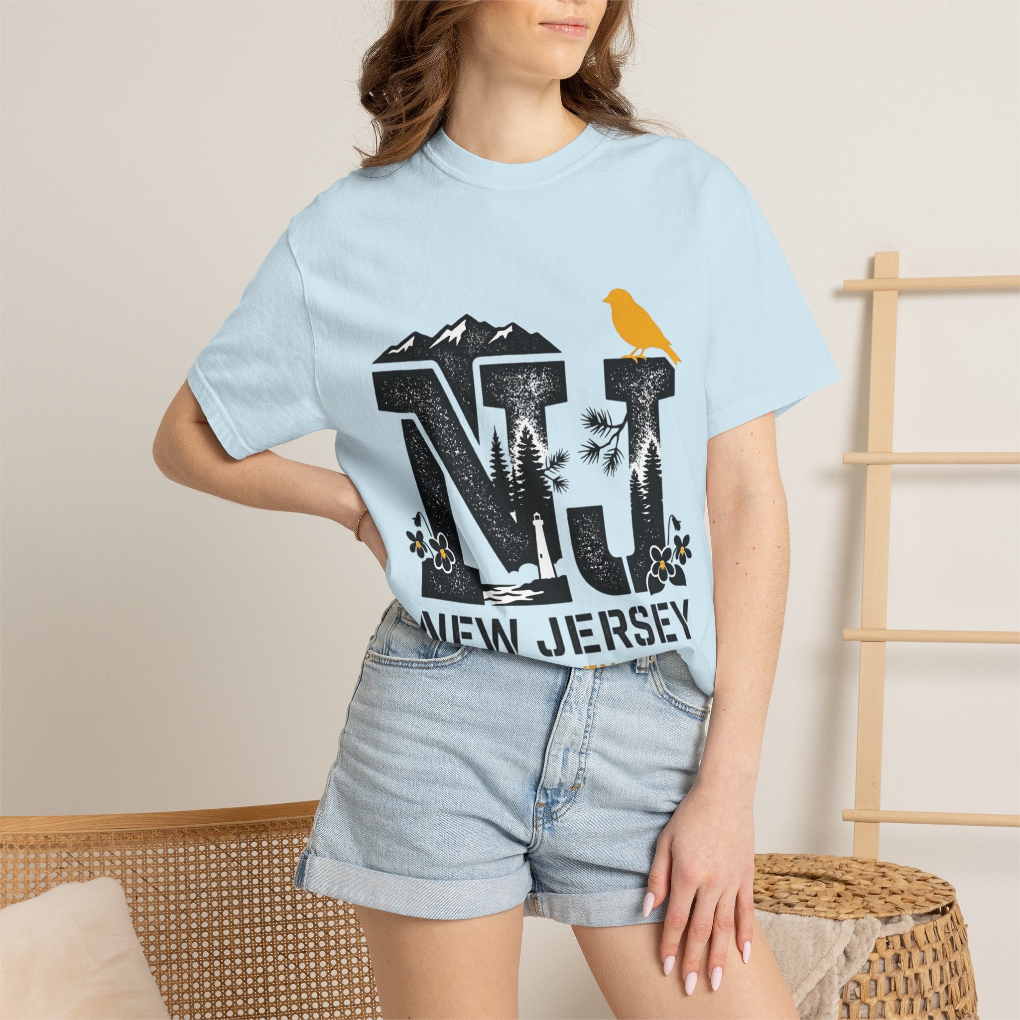 OurStateTees - New Jersey Garden State Tee — NJ Nature Graphic T-Shirt