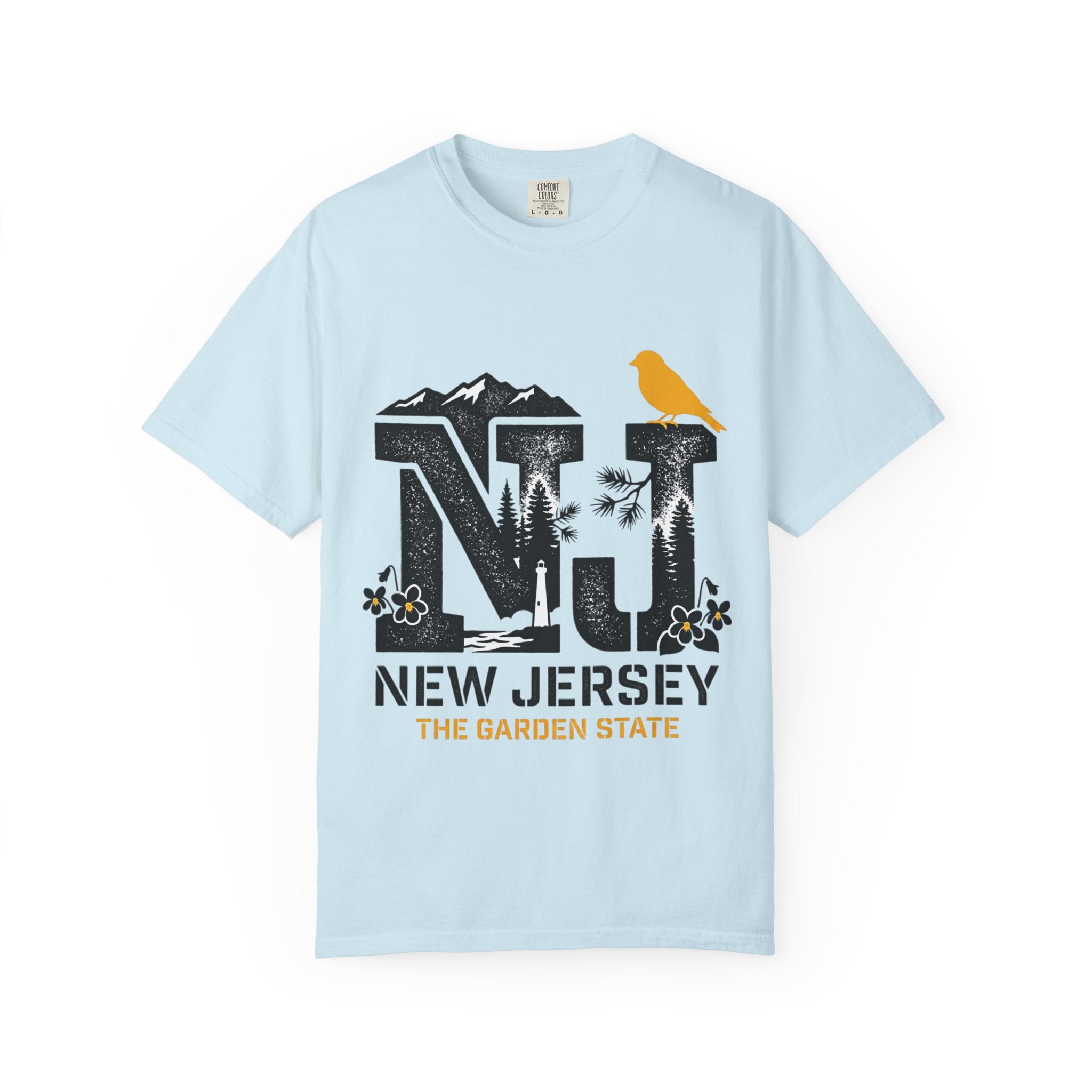 OurStateTees - New Jersey Garden State Tee — NJ Nature Graphic T-Shirt