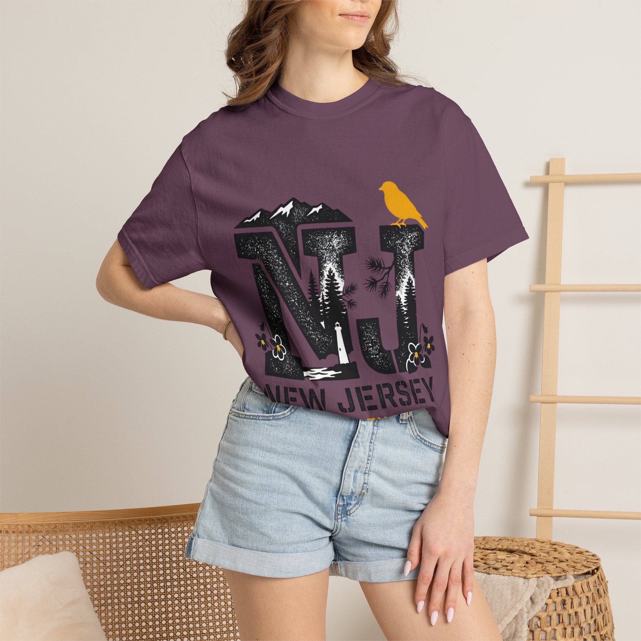 OurStateTees - New Jersey Garden State Tee — NJ Nature Graphic T-Shirt