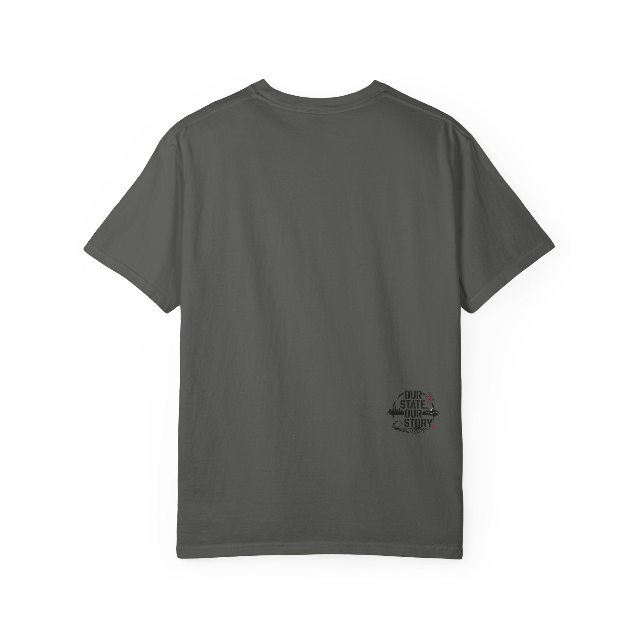OurStateTees - Iowa IA Botanical Bird T-Shirt — Floral Initial Tee