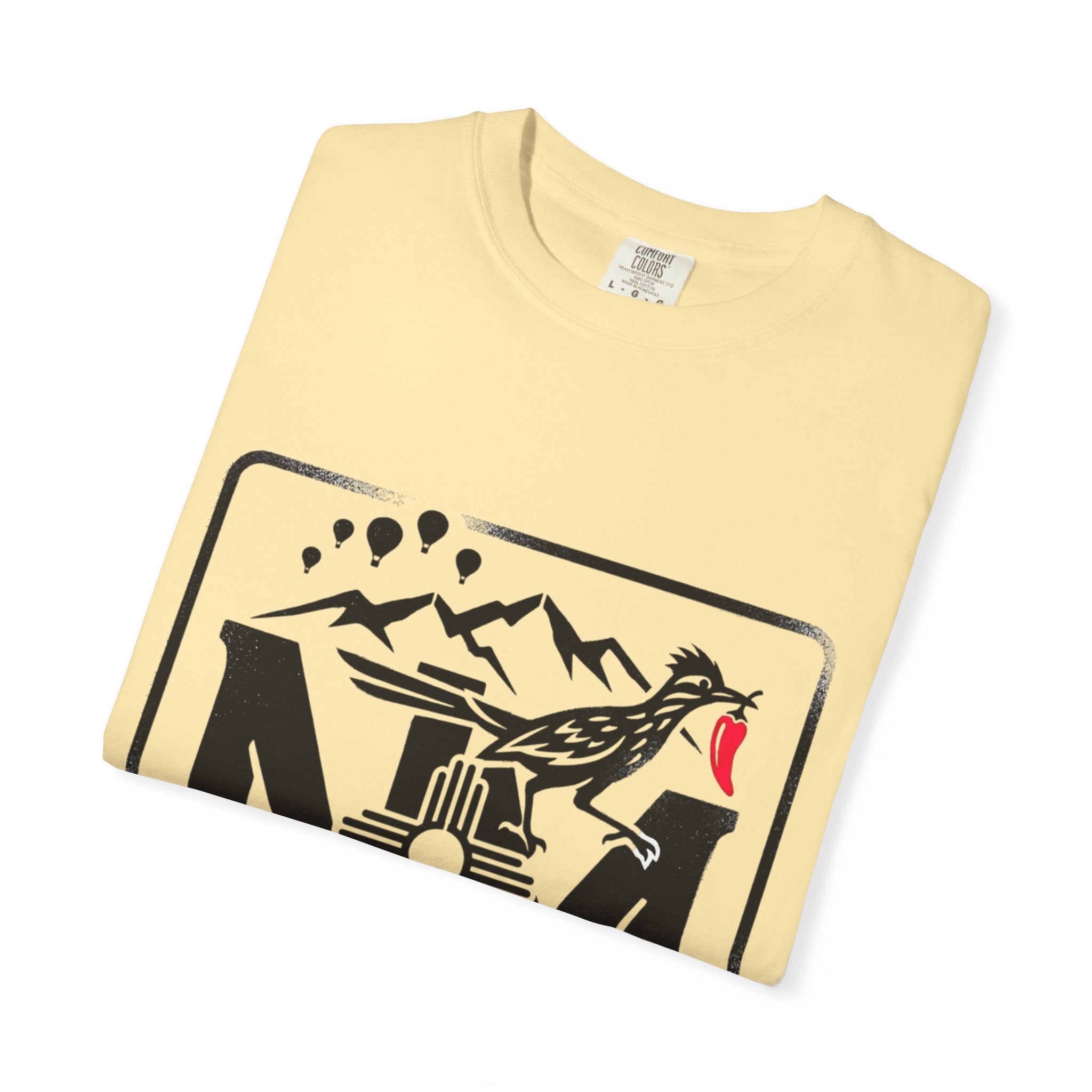 OurStateTees - New Mexico Desert T-Shirt — NM Zia Sun Roadrunner Graphic Tee