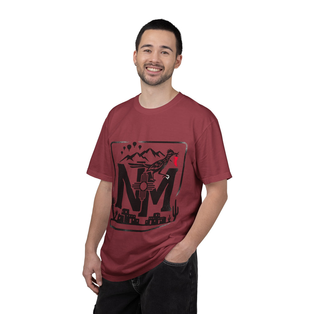 OurStateTees - New Mexico Desert T-Shirt — NM Zia Sun Roadrunner Graphic Tee