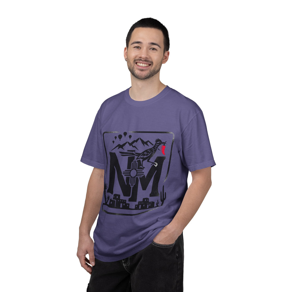 OurStateTees - New Mexico Desert T-Shirt — NM Zia Sun Roadrunner Graphic Tee