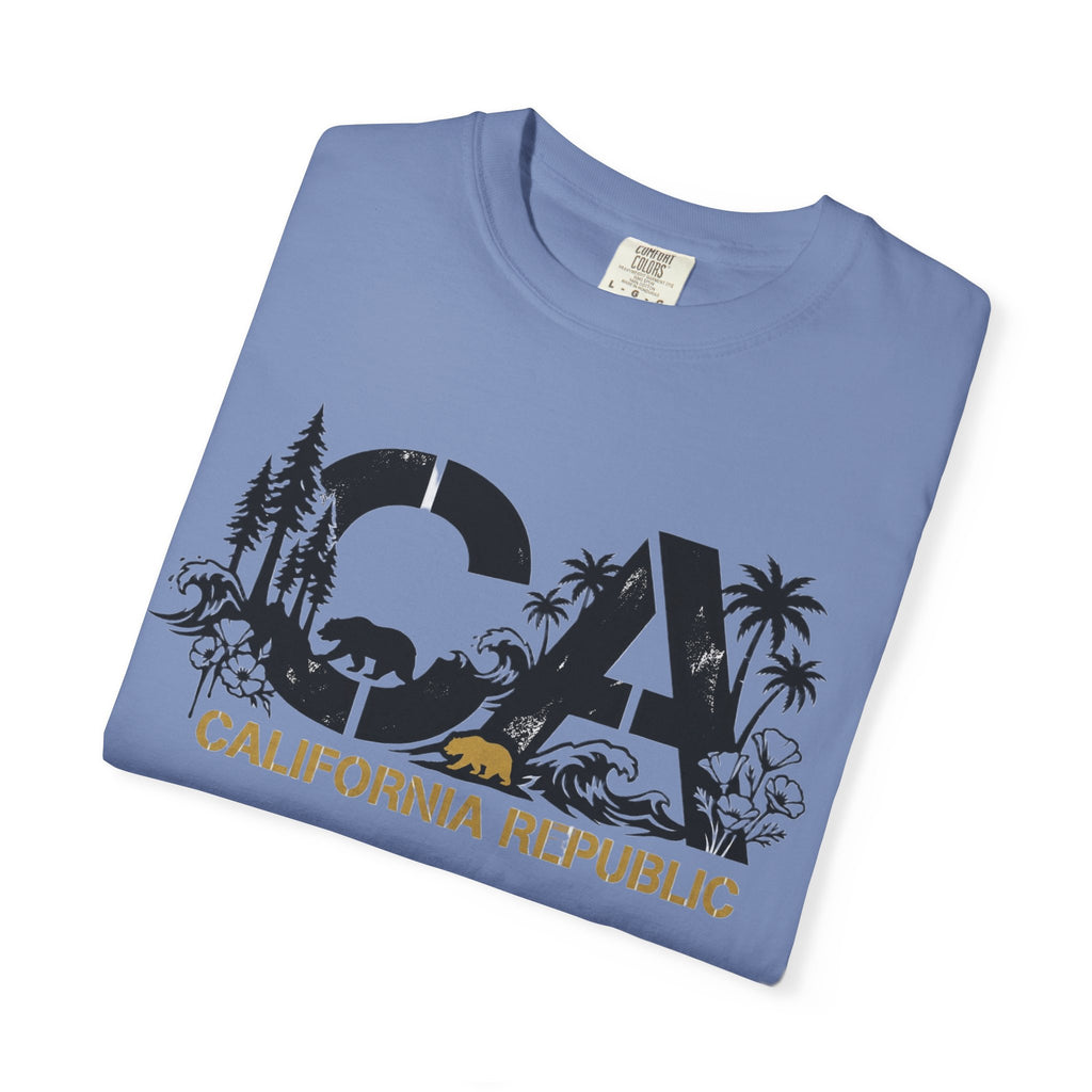 OurStateTees - California Republic CA Graphic T-Shirt — Beach & Nature State Pride Tee