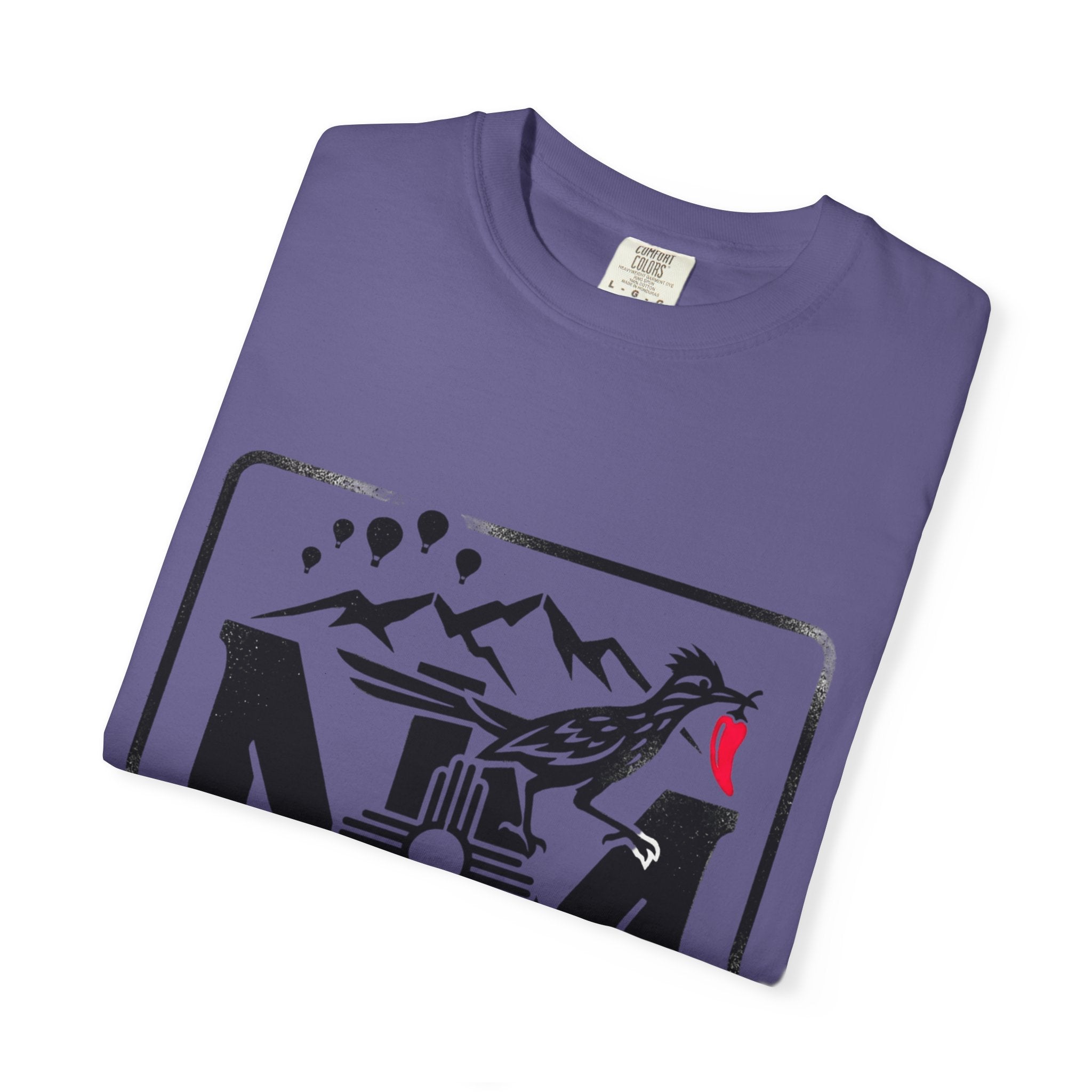 OurStateTees - New Mexico Desert T-Shirt — NM Zia Sun Roadrunner Graphic Tee