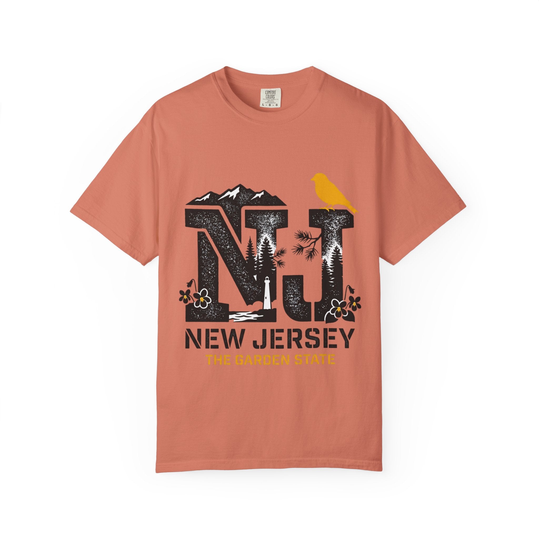 OurStateTees - New Jersey Garden State Tee — NJ Nature Graphic T-Shirt
