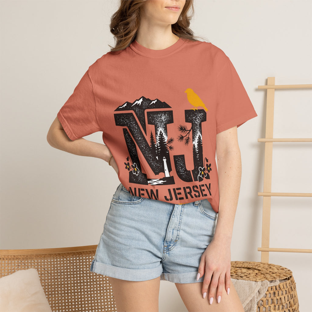 OurStateTees - New Jersey Garden State Tee — NJ Nature Graphic T-Shirt