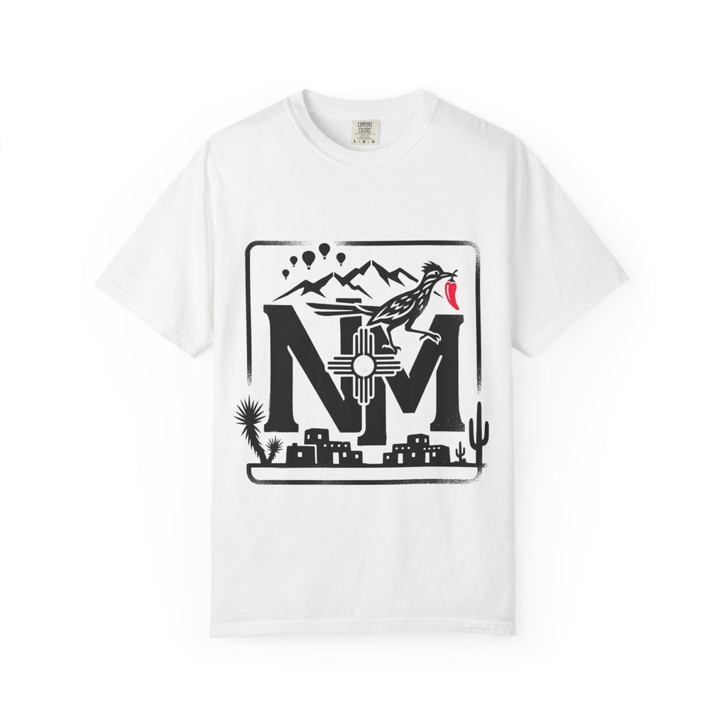 OurStateTees - New Mexico Desert T-Shirt — NM Zia Sun Roadrunner Graphic Tee