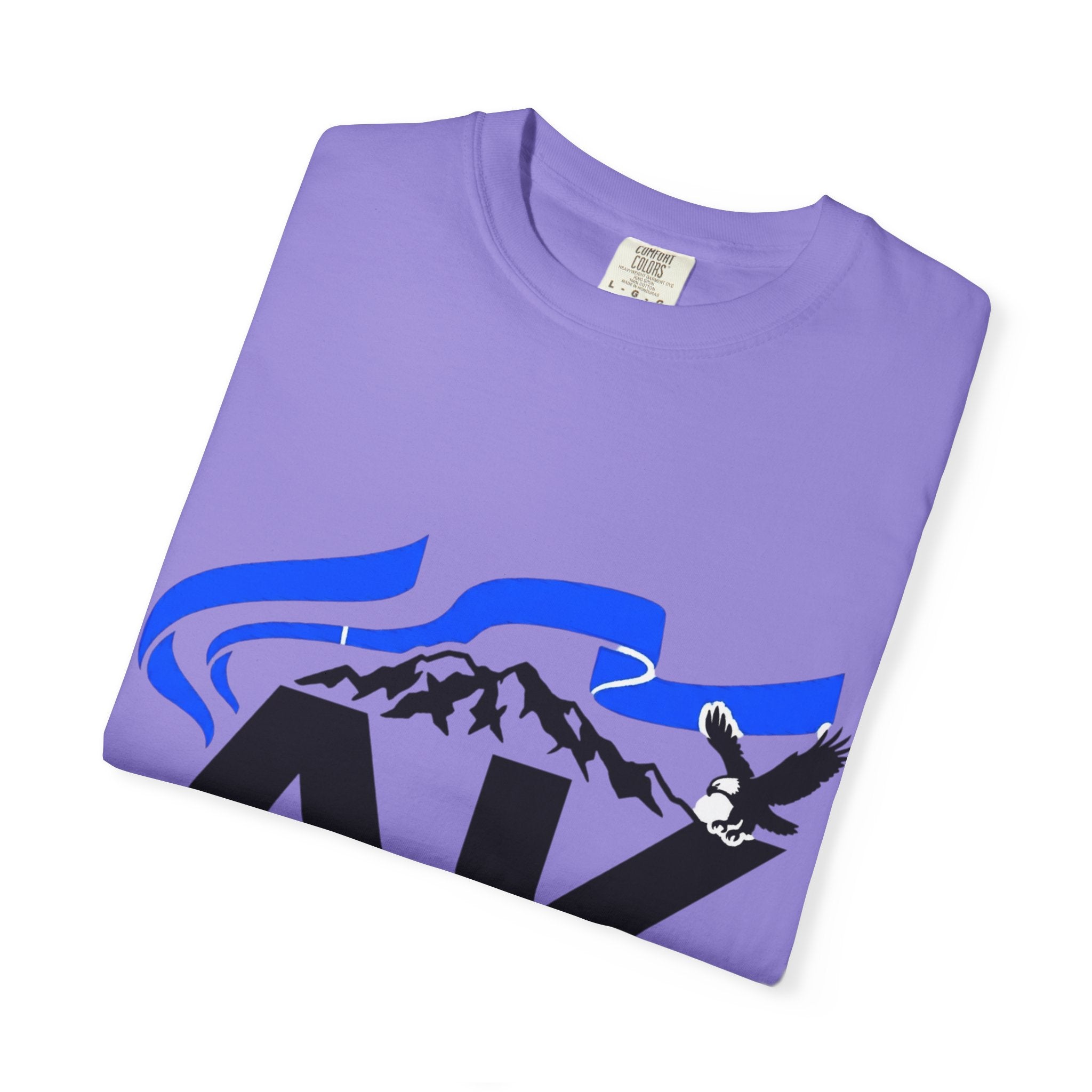 OurStateTees - Alaska AK Wilderness T-Shirt — Moose, Mountains & Bald Eagle Graphic
