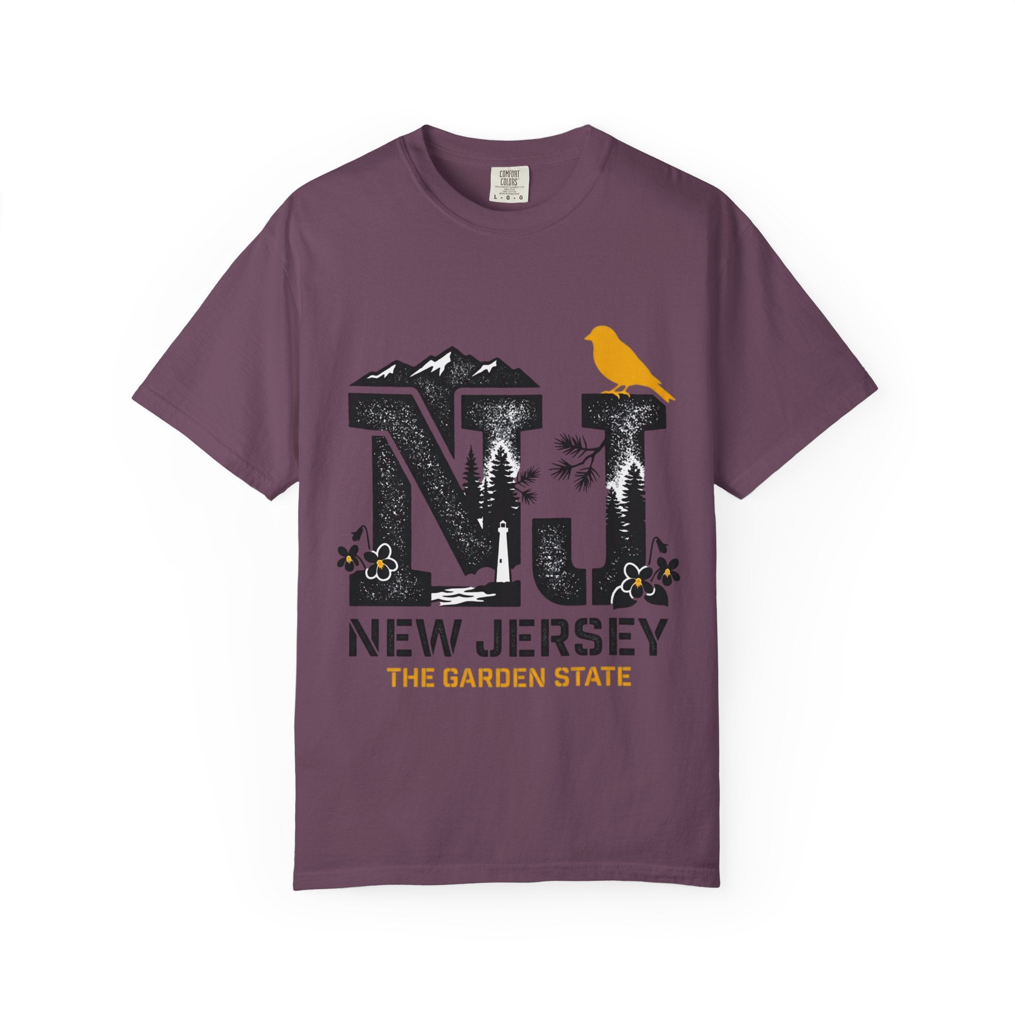 OurStateTees - New Jersey Garden State Tee — NJ Nature Graphic T-Shirt
