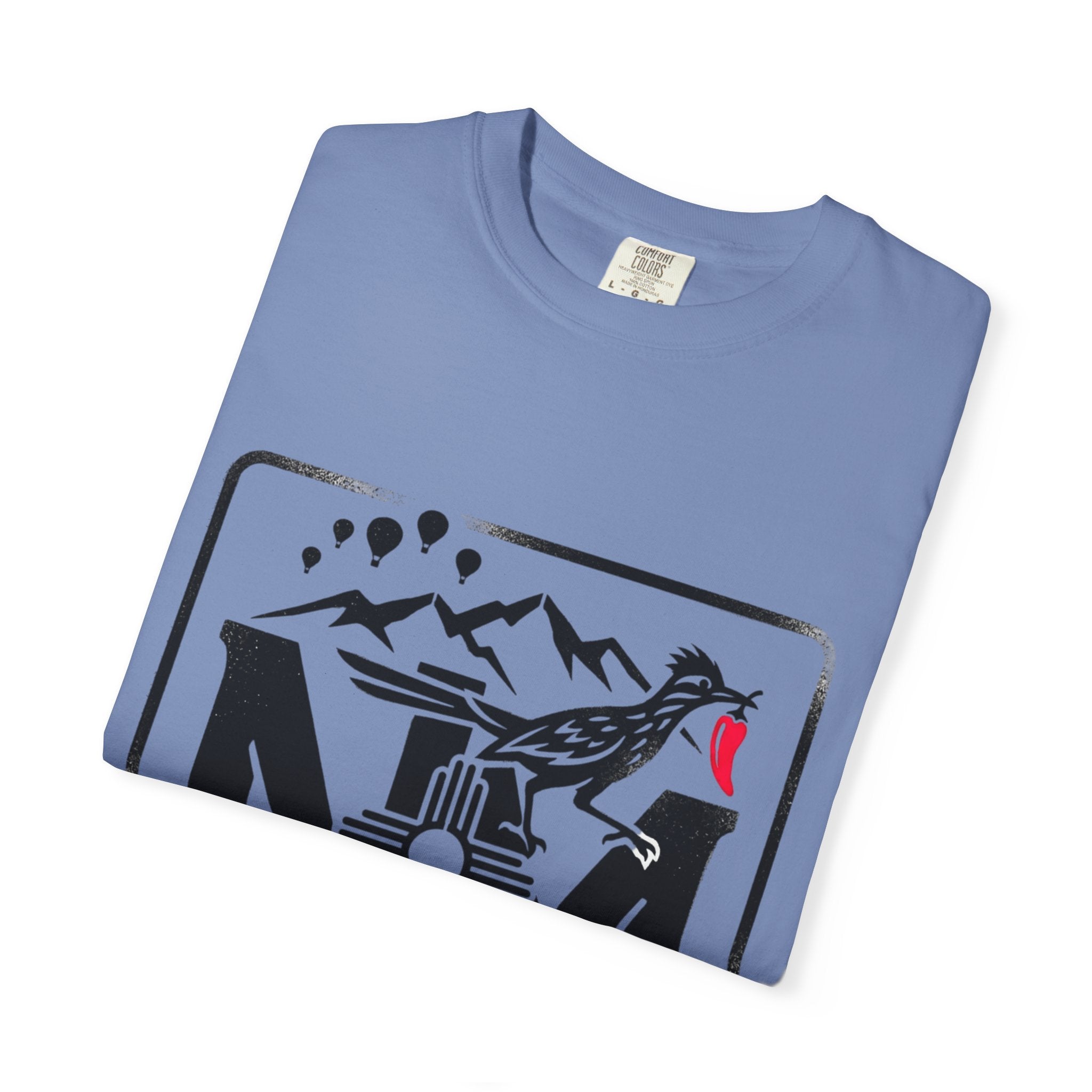 OurStateTees - New Mexico Desert T-Shirt — NM Zia Sun Roadrunner Graphic Tee