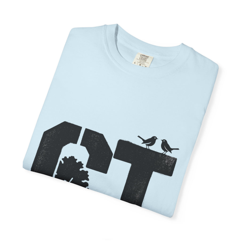 OurStateTees - Connecticut CT State T-Shirt — Connecticut Nature Graphic Tee with Whales, Trees & Birds