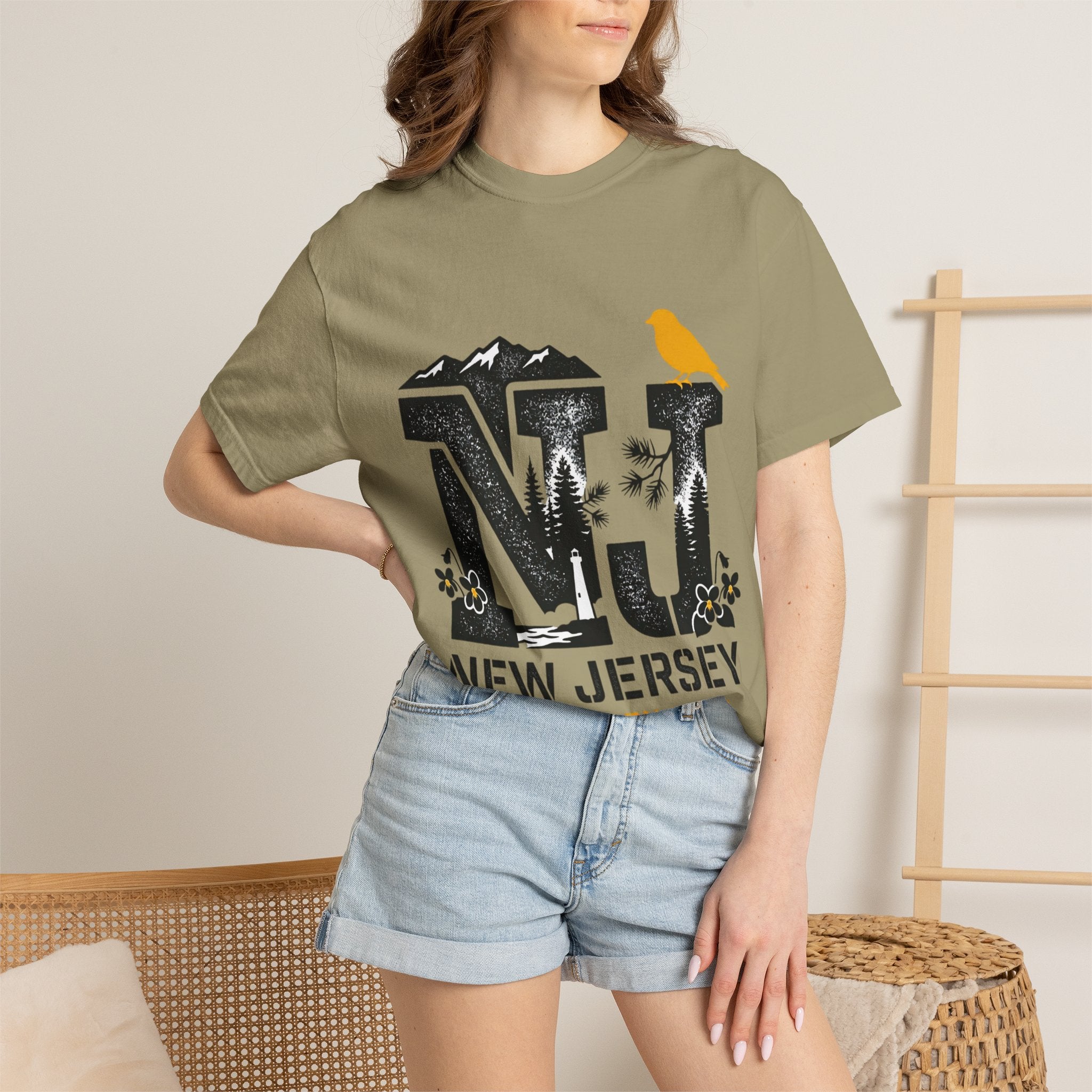 OurStateTees - New Jersey Garden State Tee — NJ Nature Graphic T-Shirt