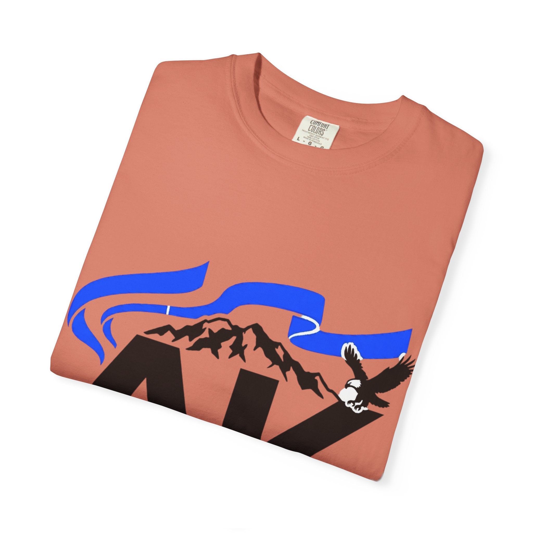 OurStateTees - Alaska AK Wilderness T-Shirt — Moose, Mountains & Bald Eagle Graphic