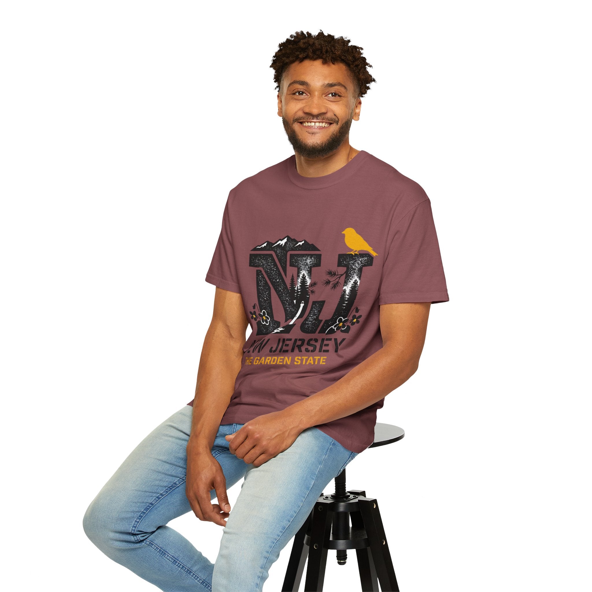 OurStateTees - New Jersey Garden State Tee — NJ Nature Graphic T-Shirt