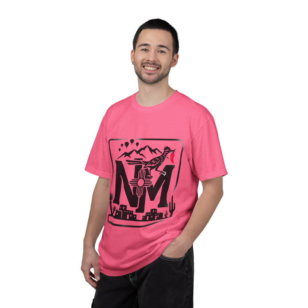 OurStateTees - New Mexico Desert T-Shirt — NM Zia Sun Roadrunner Graphic Tee