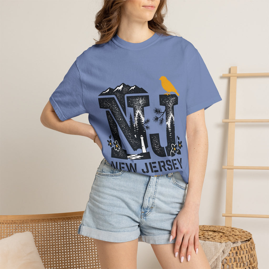 OurStateTees - New Jersey Garden State Tee — NJ Nature Graphic T-Shirt