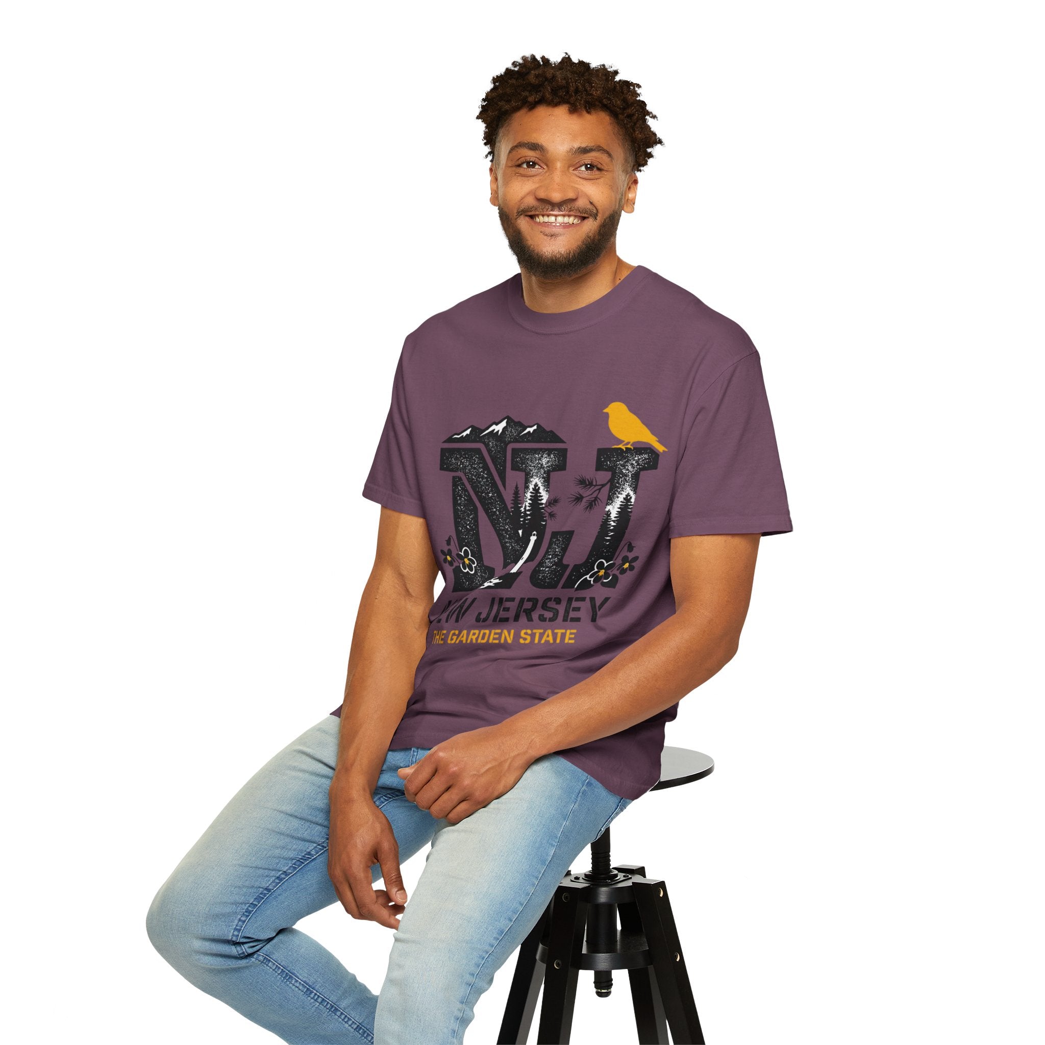 OurStateTees - New Jersey Garden State Tee — NJ Nature Graphic T-Shirt