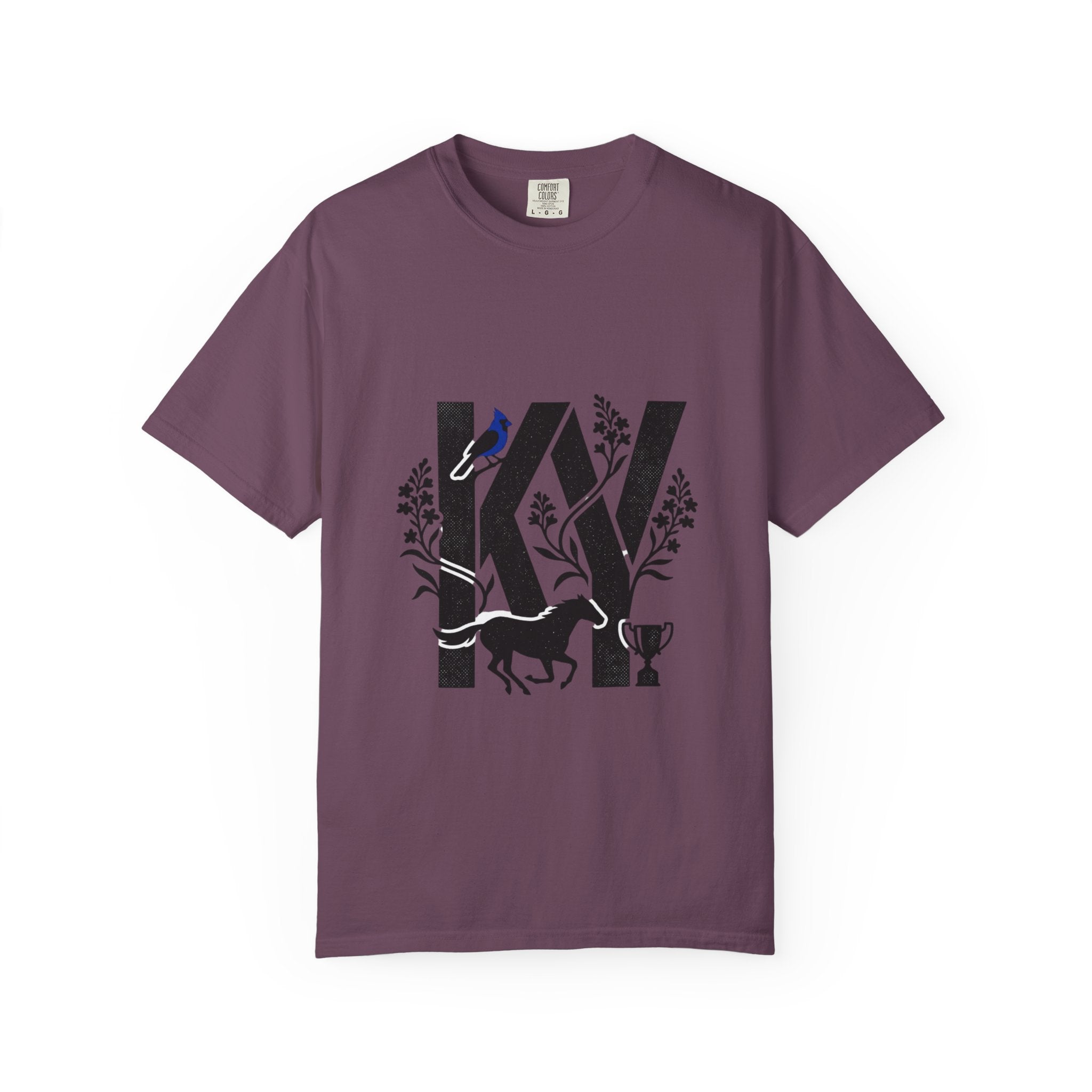 OurStateTees - Kentucky KY - Vintage Horse Trophy Graphic Tee (Our Story Est. Design)