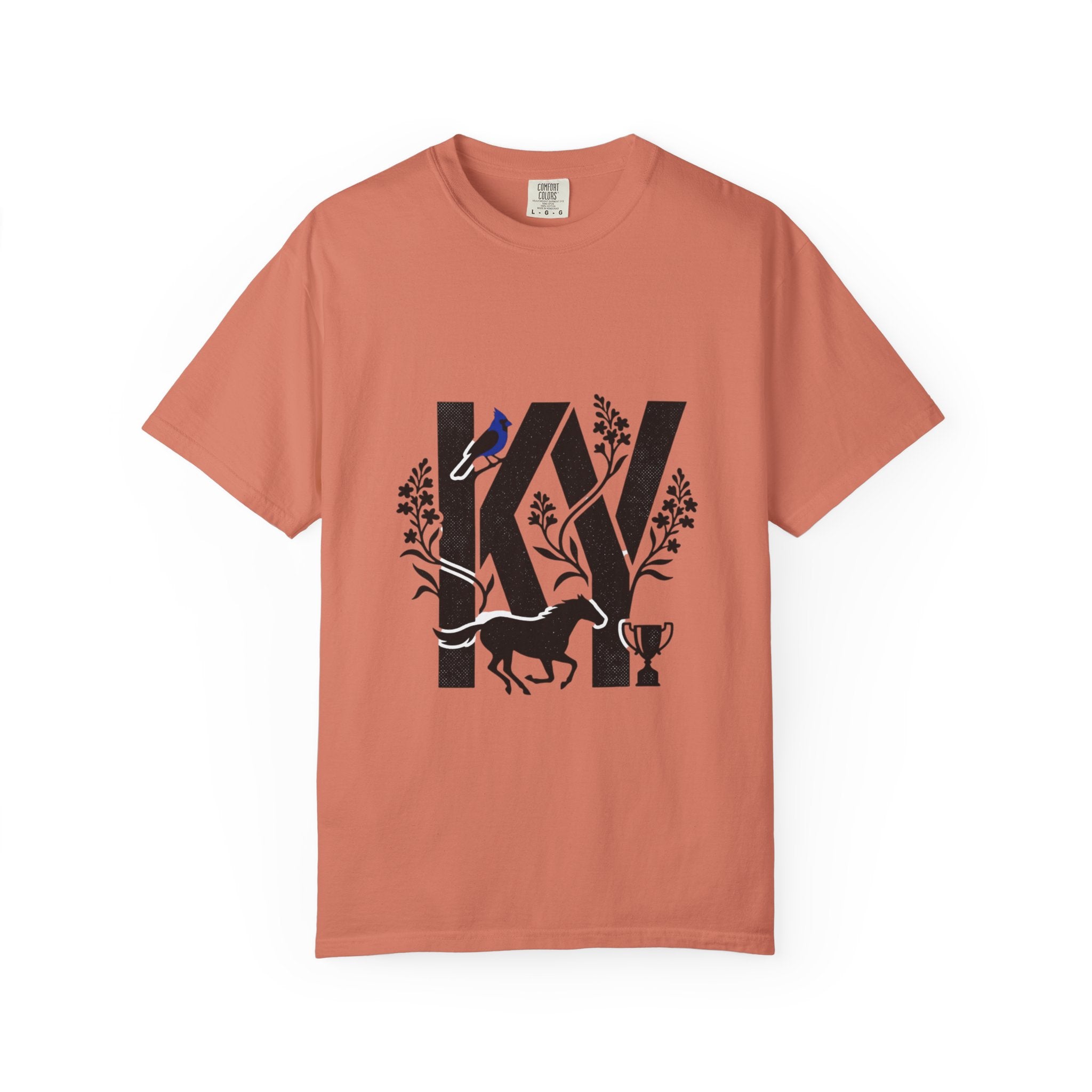 OurStateTees - Kentucky KY - Vintage Horse Trophy Graphic Tee (Our Story Est. Design)