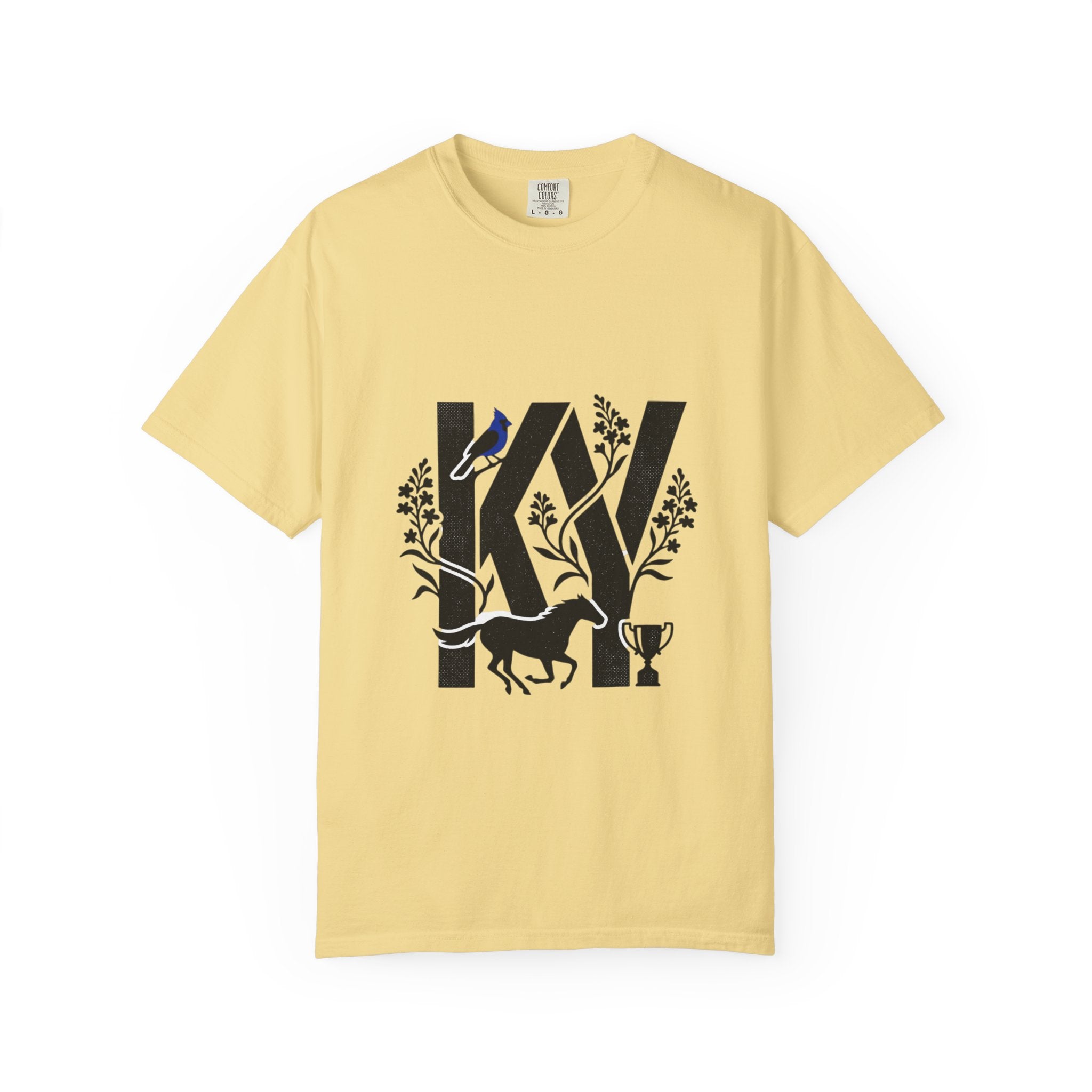 OurStateTees - Kentucky KY - Vintage Horse Trophy Graphic Tee (Our Story Est. Design)