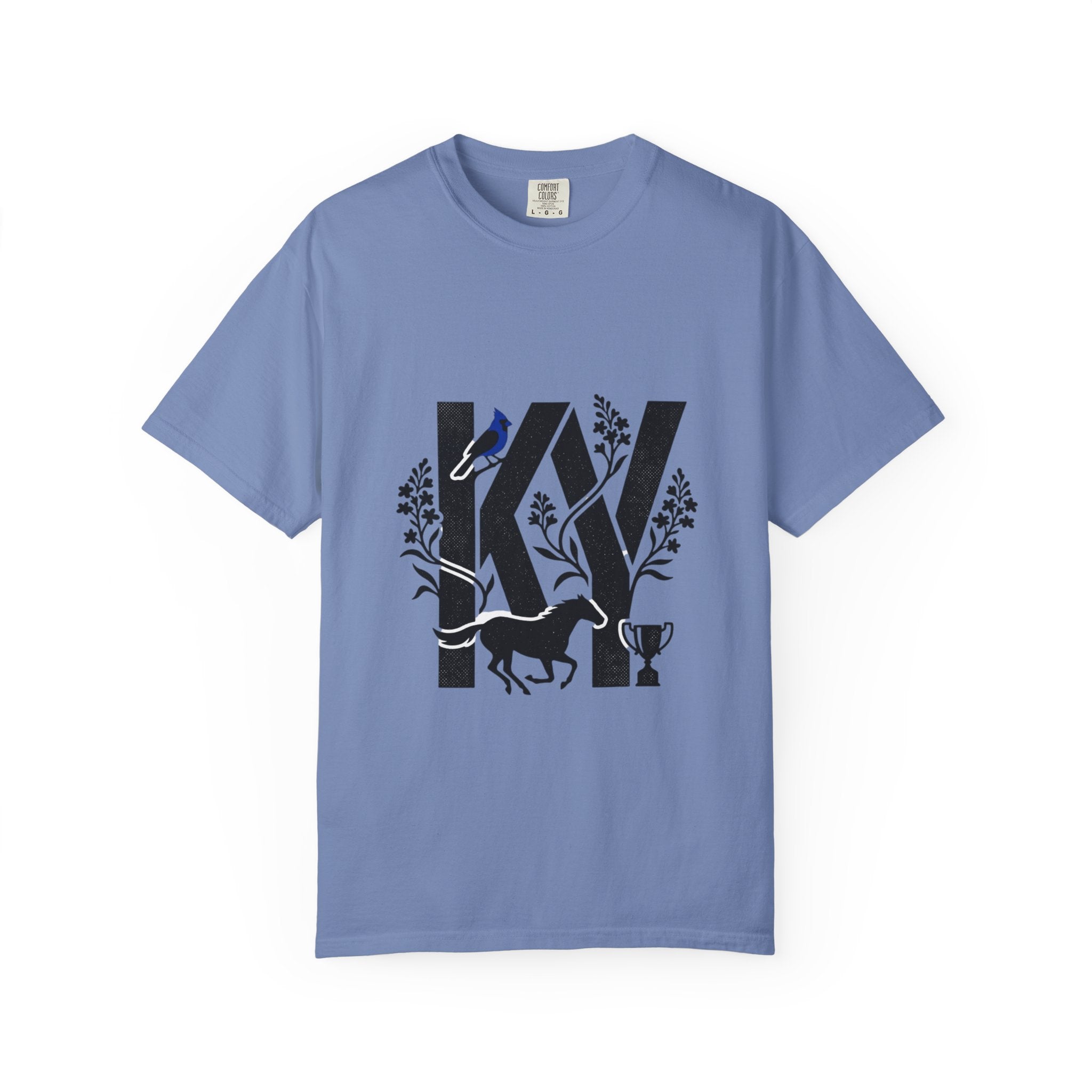 OurStateTees - Kentucky KY - Vintage Horse Trophy Graphic Tee (Our Story Est. Design)