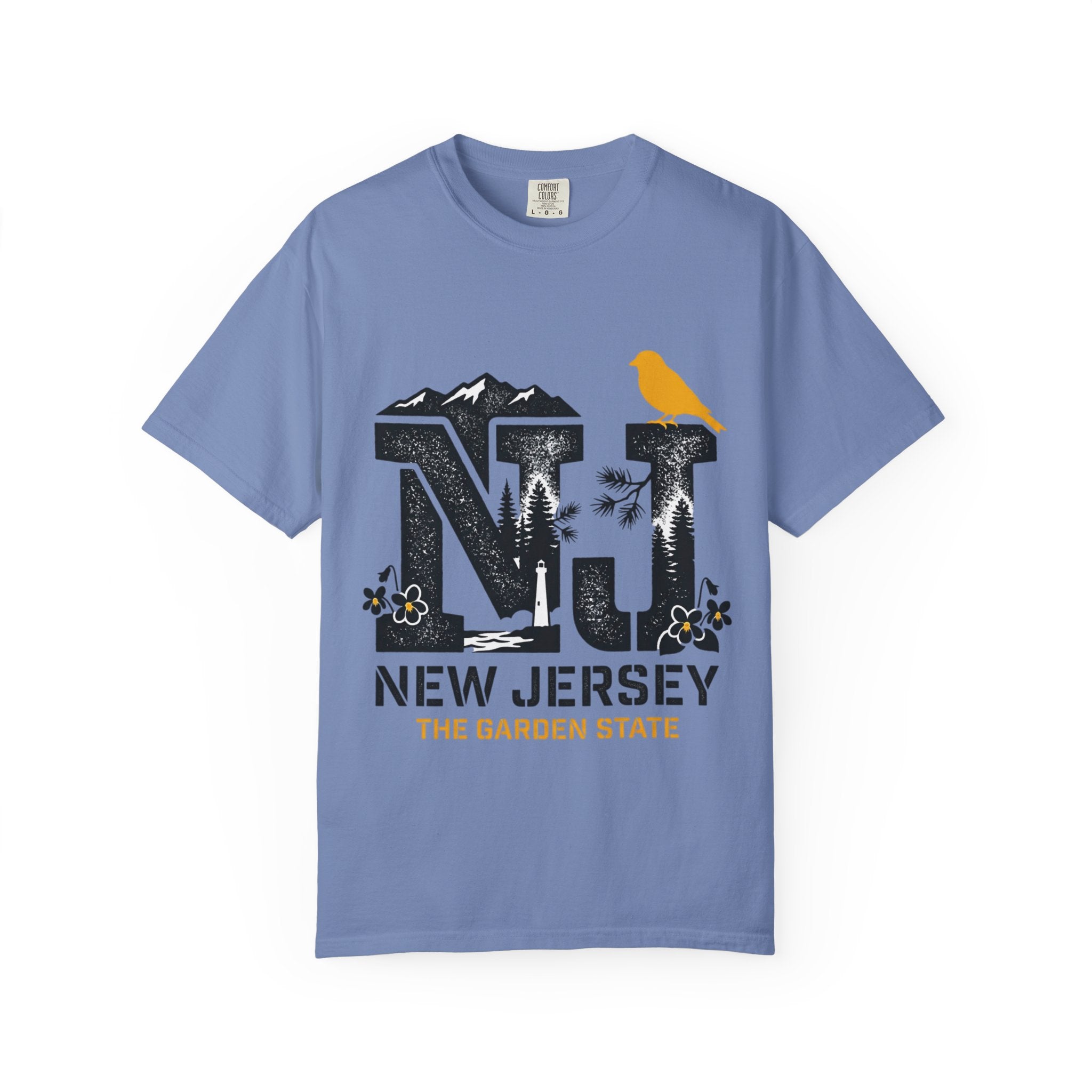 OurStateTees - New Jersey Garden State Tee — NJ Nature Graphic T-Shirt