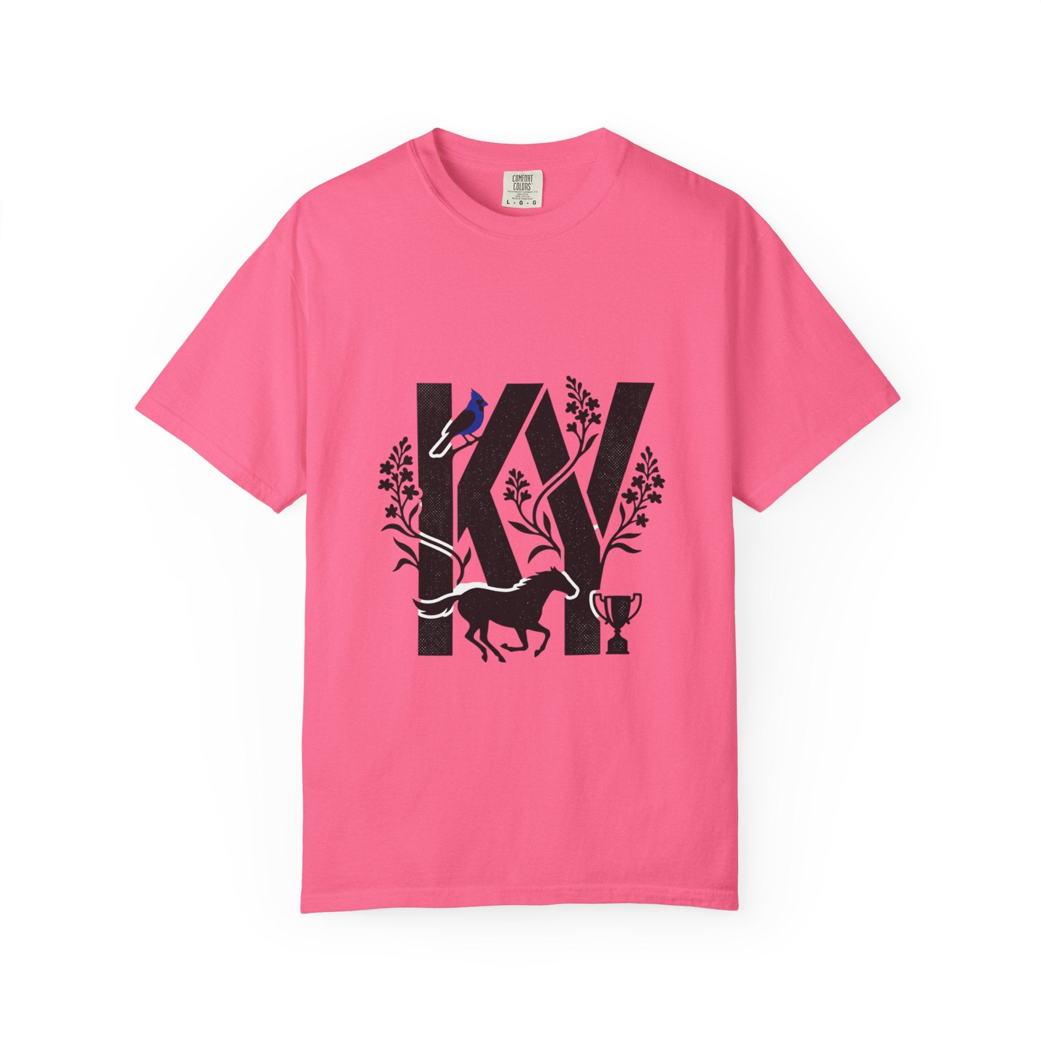 OurStateTees - Kentucky KY - Vintage Horse Trophy Graphic Tee (Our Story Est. Design)