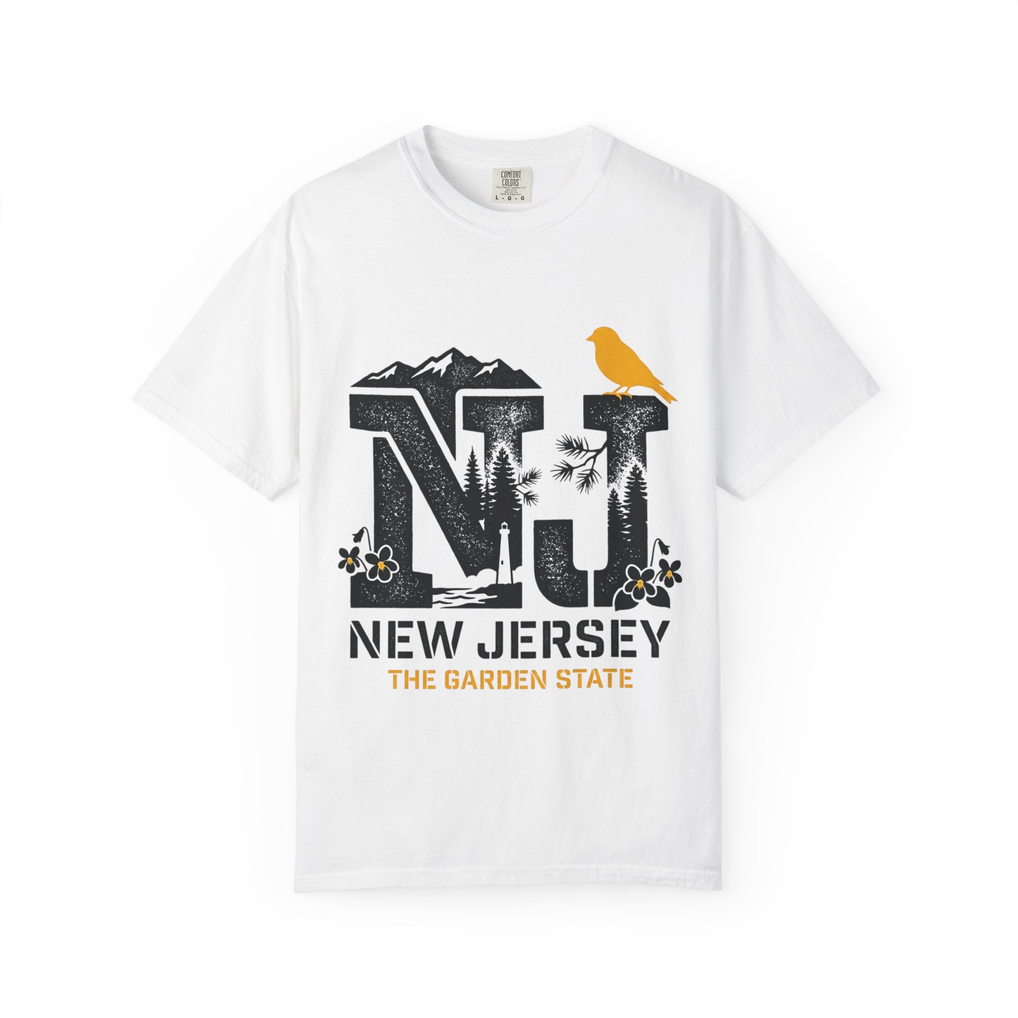 OurStateTees - New Jersey Garden State Tee — NJ Nature Graphic T-Shirt