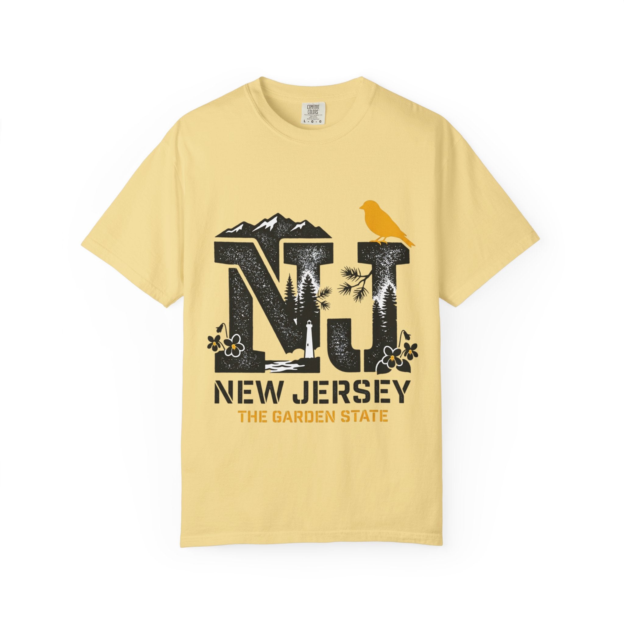 OurStateTees - New Jersey Garden State Tee — NJ Nature Graphic T-Shirt