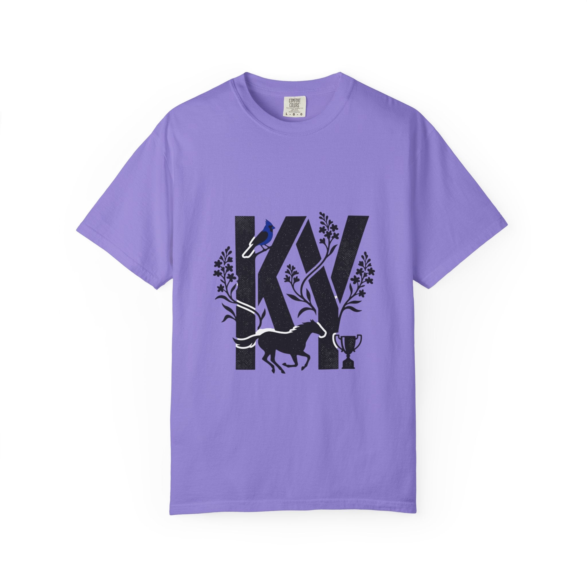 OurStateTees - Kentucky KY - Vintage Horse Trophy Graphic Tee (Our Story Est. Design)